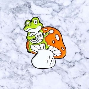 Do You Rock Mush? Toadally Enamel Pin